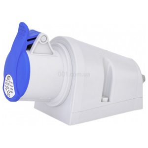 Розетка настінна EZ-1632 IP44 (16A, 230V, 2P+PE), ETI