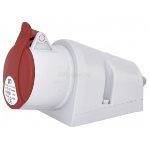 Розетка настінна EZ-1653 IP44 (16A, 400V, 3P+N+PE), ETI