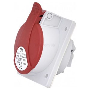Розетка вбудовувана EE-1653 IP54 (16A, 400V, 3P+N+PE), ETI