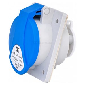 Розетка вбудовувана EE-3232 IP54 (32A, 230V, 2P+PE), ETI