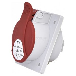 Розетка вбудовувана EE-3243 IP54 (32A, 400V, 3P+PE), ETI