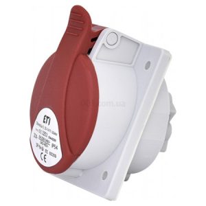 Розетка вбудовувана EE-3253 IP54 (32A, 400V, 3P+N+PE), ETI