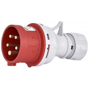 Вилка кабельна EV-3253 IP44 (32A, 400V, 3P+N+PE), ETI