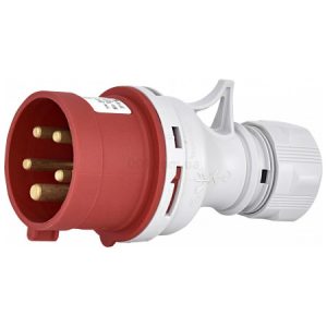 Вилка кабельна з реверсом фаз EVO-1653 IP44 (16A, 400V, 3P+N+PE), ETI