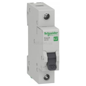 Автоматичний вимикач Easy9 1P 63А тип С, Schneider Electric