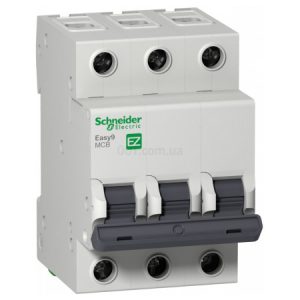 Автоматичний вимикач Easy9 3P 20А тип С, Schneider Electric