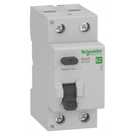 Диференційний вимикач (ПЗВ) Easy9 2Р 40А 30мА тип АС, Schneider Electric
