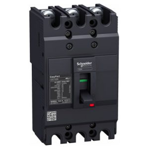 Автоматичний вимикач EasyPact EZC100N 3P 15кА 100А, Schneider Electric