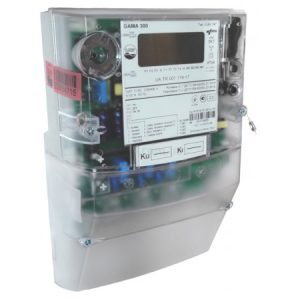 Лічильник електроенергії GAMA 300 G3B 147.240.F67.B2.P4.C330.A3.L1.М1 5(10)А 3×220/380В багатотарифний клас 1.0, Elgama