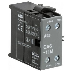 Блок додаткових контактів CA6-11M бічний 1НВ+1НЗ для B6-30-10 / B7-30-10, ABB