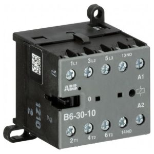 Контактор мініатюрний B6-30-10-80 9А 230В AC 1НВ, ABB