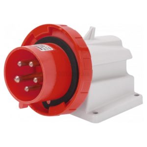 Вилка стаціонарна 90° IEC 309 HP 3P+N+PE 32A 400В IP67, GEWISS