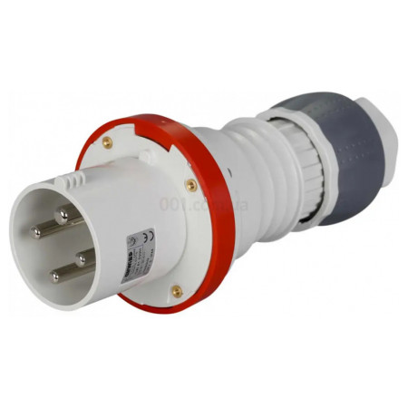 Вилка переносна IEC 309 HP 3P+PE 63A 400В IP44, GEWISS