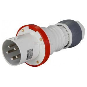 Вилка переносна IEC 309 HP 3P+N+PE 63A 400В IP44, GEWISS