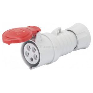 Розетка переносна IEC 309 HP 3P+N+PE 32A 400В IP44, GEWISS