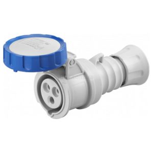 Розетка переносна IEC 309 HP 2P+PE 16A 230В IP67, GEWISS