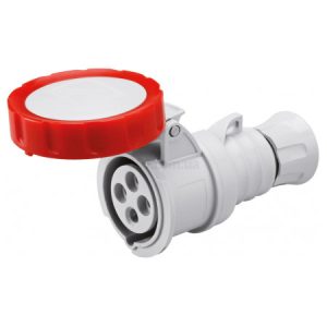 Розетка переносна IEC 309 HP 3P+PE 32A 400В IP67, GEWISS