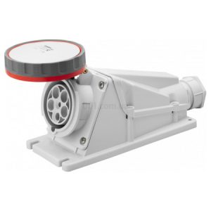Розетка стаціонарна 90° IEC 309 HP 3P+N+PE 125A 400В IP67, GEWISS
