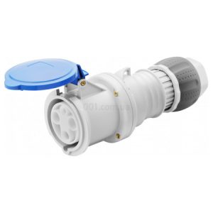 Розетка переносна IEC 309 HP 2P+PE 63A 230В IP44, GEWISS