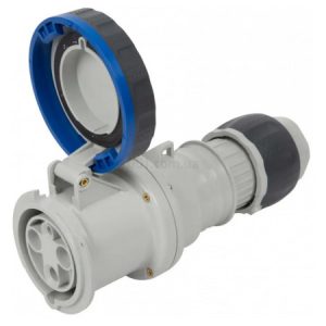 Розетка переносна IEC 309 HP 2P+PE 63A 230В IP67, GEWISS