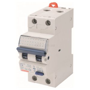 Диференційний автоматичний вимикач COMPACT RCBO 1P+N C16 30мА тип AC 6кА, GEWISS