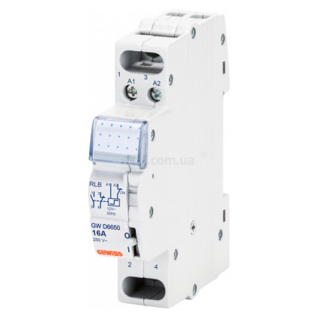 Реле імпульсне 1CO 16A 230В AC 1M, GEWISS