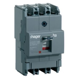 Автоматичний вимикач x160 In=160А 3P 18кА, Hager