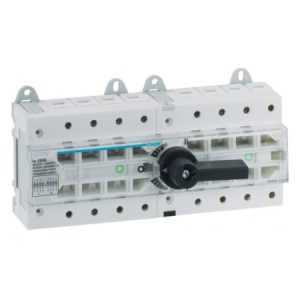 Перемикач модульний HI404R трипозиційний (I-0-II) 4P 80А, Hager