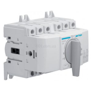 Перемикач модульний HIM302 трипозиційний (I-0-II) 3P 20А, Hager