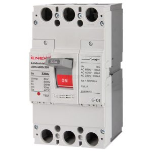 Шафовий автоматичний вимикач e.industrial.ukm.400S.320, 3P 320А 70кА, E.NEXT