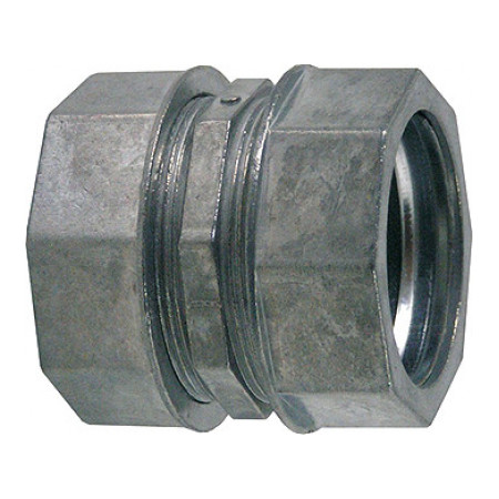 З'єднувач з оцинкованої сталі цанговий e.industrial.pipe.connect.collet.3/4", E.NEXT