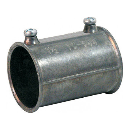 З'єднувач з оцинкованої сталі на гвинтах e.industrial.pipe.connect.screw.2", E.NEXT