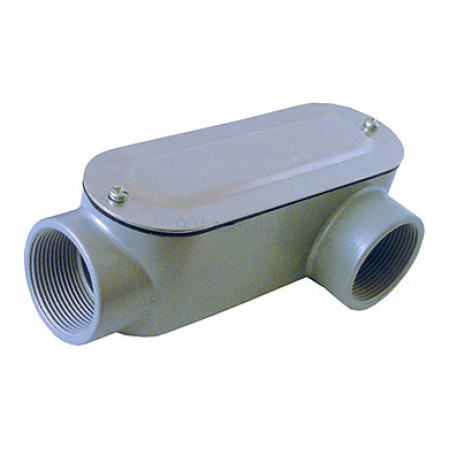 З'єднувач ревізійний Г-подібний e.industrial.pipe.db.revise.elbow.3/4" для труб 3/4", E.NEXT
