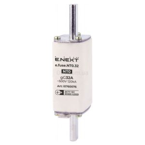 Запобіжник плавкий (вставка) e.fuse.NT0.32, 32 А габарит 0, E.NEXT