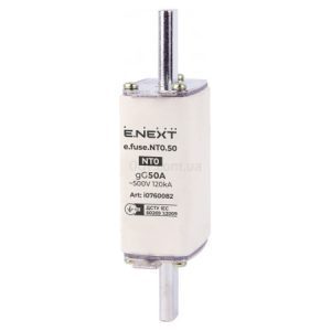 Запобіжник плавкий (вставка) e.fuse.NT0.50, 50 А габарит 0, E.NEXT