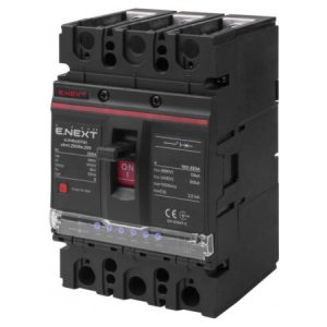 Шафовий автоматичний вимикач e.industrial.ukm.250Re.250 з електронним розчеплювачем 3P 250А, E.NEXT