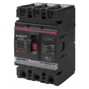 Шафовий автоматичний вимикач e.industrial.ukm.250Re.160 з електронним розчеплювачем 3P 160А, E.NEXT