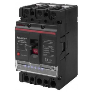 Шафовий автоматичний вимикач e.industrial.ukm.125Re.100 з електронним розчеплювачем 3P 100А, E.NEXT