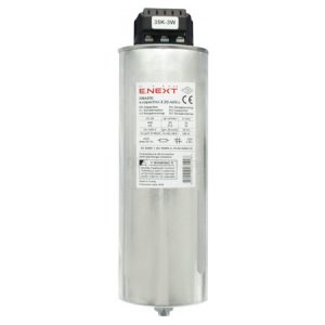 Конденсатор трифазний циліндричний e.capacitor.3.20.400.c 20 кВАр 400В, E.NEXT