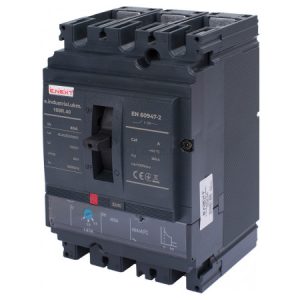 Шафовий автоматичний вимикач e.industrial.ukm.100R.40 з регулюванням 3P 40А, E.NEXT