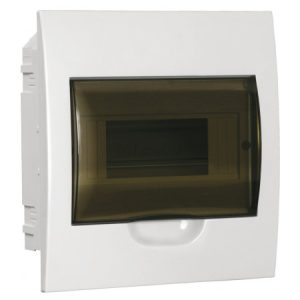 Корпус щита ЩРВ-П-8 вбудовуваний 8 модулів IP40, IEK