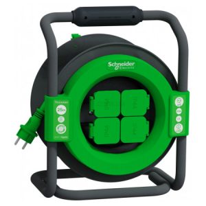 Подовжувач на котушці 25м 3×1,5 мм² IP44, Schneider Electric