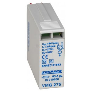 Модуль захисного розрядника Vartec клас D VMG 3.5кA 275В, SCHRACK (Австрія)