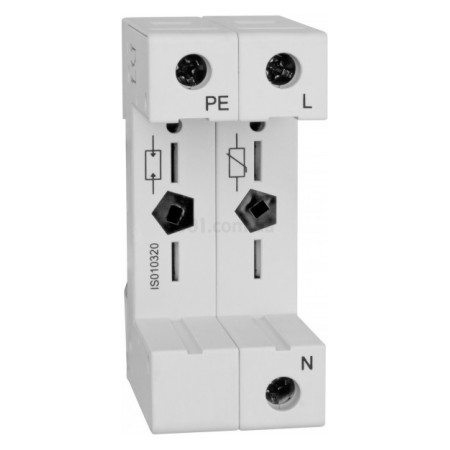 Гніздо для модуля захисного розрядника Vartec клас С 1P+N, SCHRACK (Австрія)