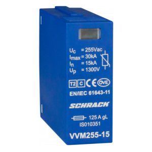 Модуль захисного розрядника Vartec клас C 15кA 255В, SCHRACK (Австрія)