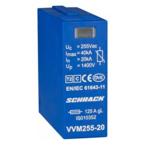 Модуль захисного розрядника Vartec клас C 20кA 255В, SCHRACK (Австрія)