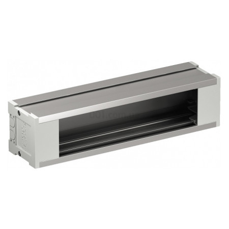 Блок під 4 розетки 45×45 анодований алюміній OptiLine 45, Schneider Electric