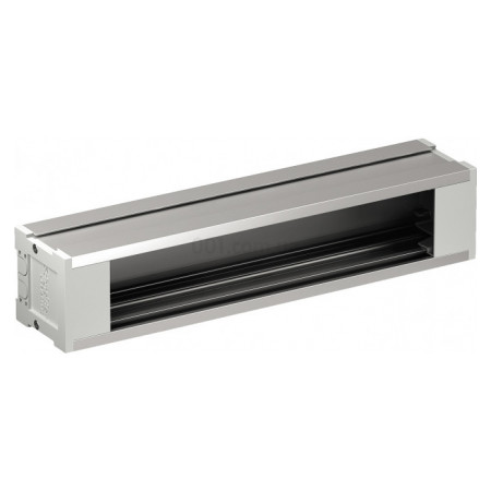 Блок під 5 розеток 45×45 анодований алюміній OptiLine 45, Schneider Electric