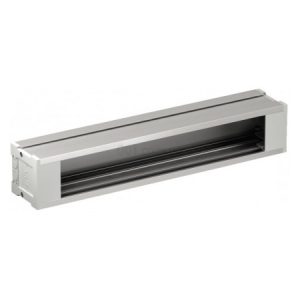Блок під 6 розеток 45×45 анодований алюміній OptiLine 45, Schneider Electric