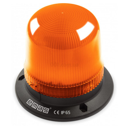 Маяк проблисковий жовтий ∅120мм 220 AC, EMAS